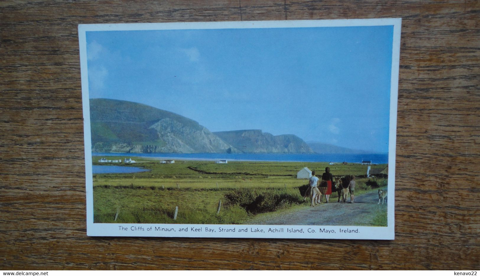 Ireland , Mayo , The Cliffs Of Minaun , And Keel Bay , Strand And Lake , Achill Island - Mayo