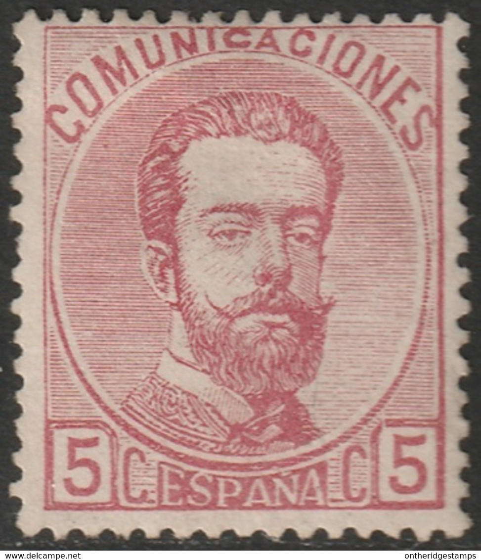 Spain 1873 Sc 178 Espana Ed 118 MH* - Neufs