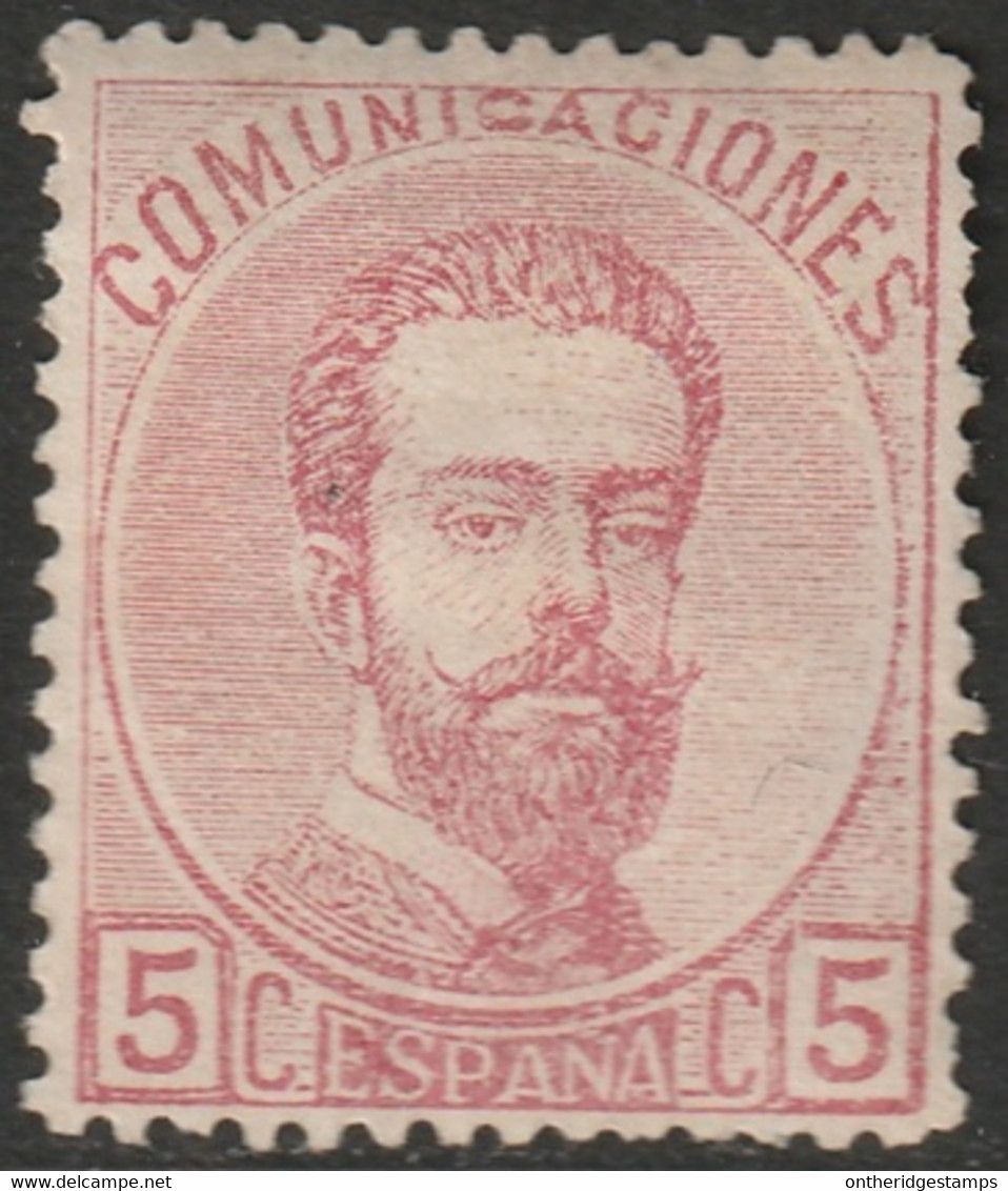 Spain 1873 Sc 178 Espana Ed 118 MH* Some Disturbed Gum - Nuovi