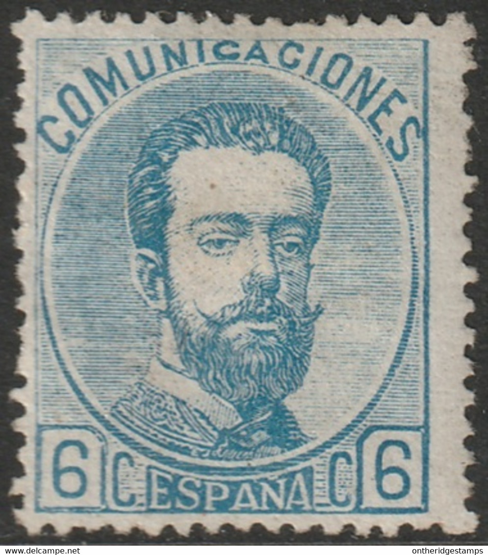 Spain 1872 Sc 179 Espana Ed 119 MH* Partial Gum - Ungebraucht