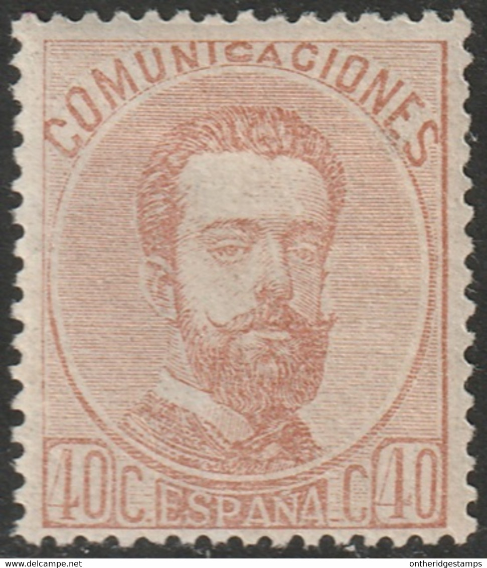 Spain 1872 Sc 185 Espana Ed 125 MH* - Nuevos