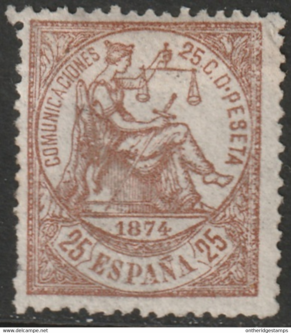 Spain 1874 Sc 205 Espana Ed 147 MNG(*) - Nuovi