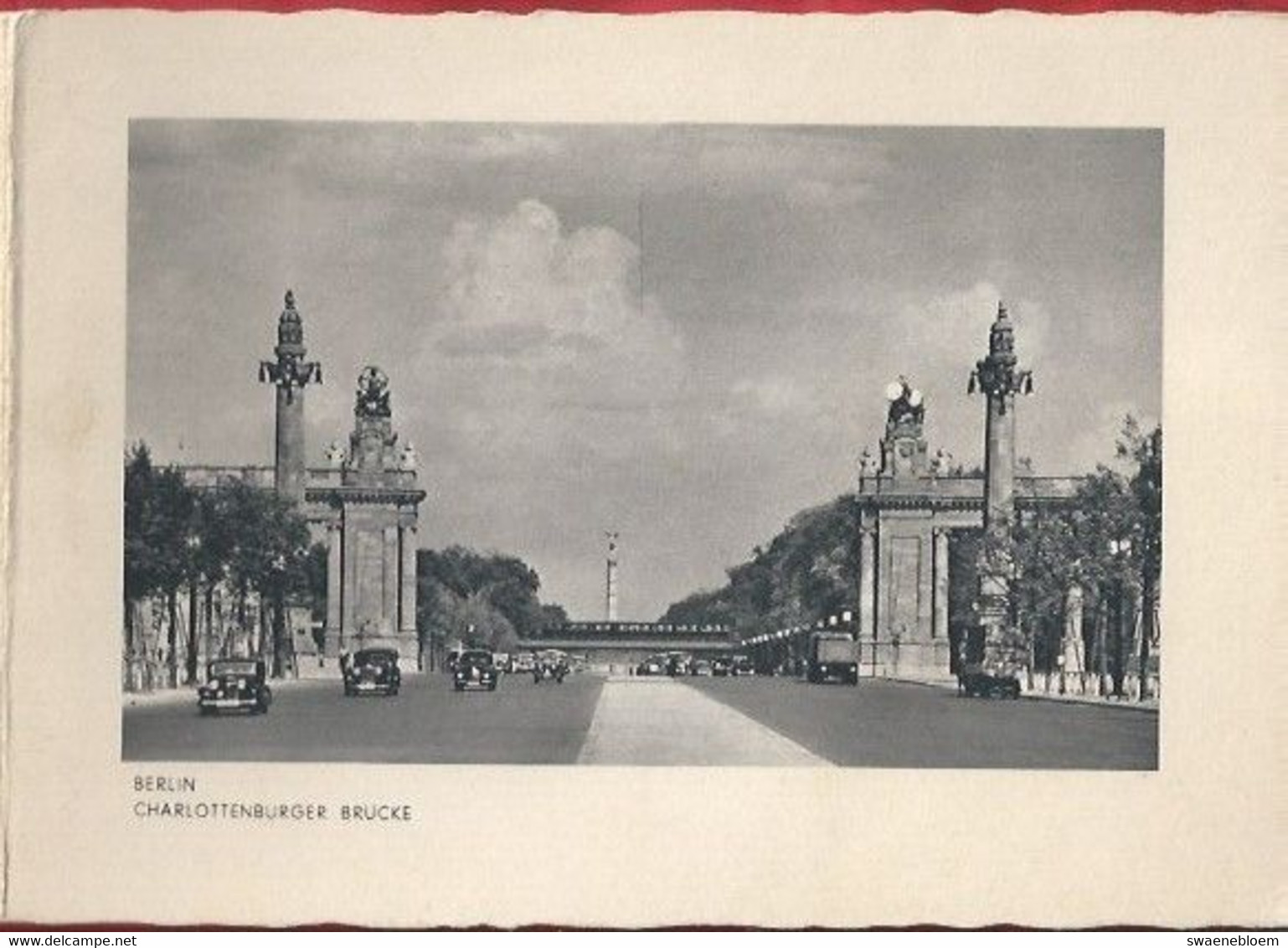 DE.- DUITSLAND. BERLIN. BERLIJN. CHARLOTTEBURGER BRUCKE. DUBBELE KAART. OLD CARS - Köpenick