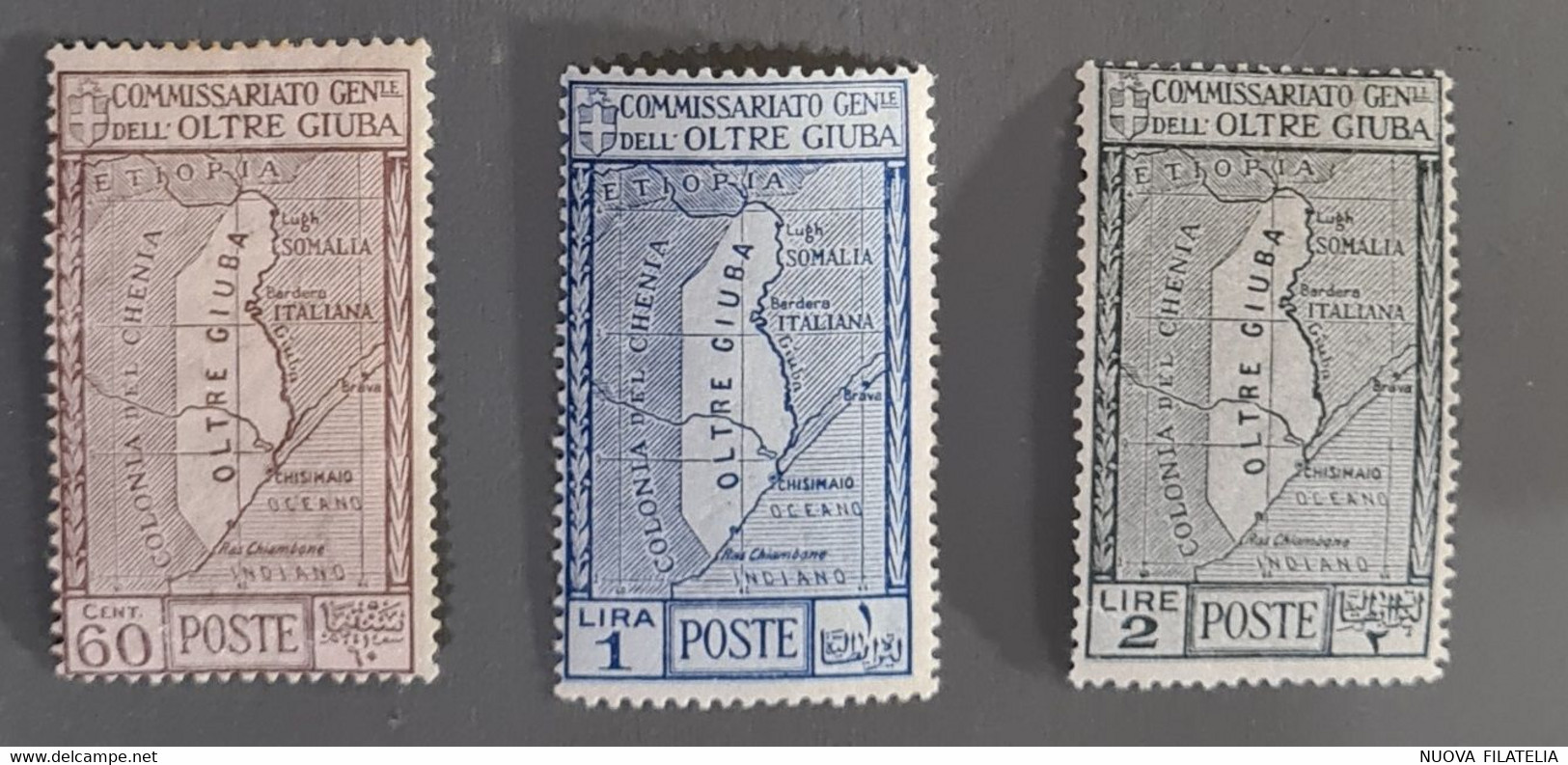 OLTRE GIUBA 1926 ISTITUTO COLONIALE - Oltre Giuba