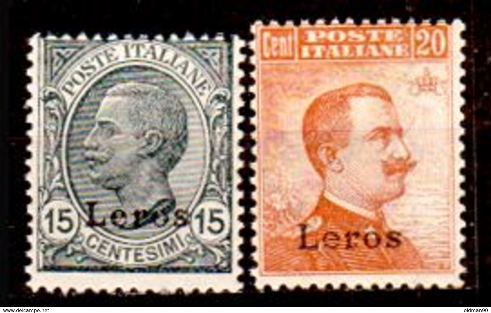 Egeo-OS-292- Lero: Original Stamp And Overprint 1921-22 (++) MNH - Quality In Your Opinion. - Egée (Coo)