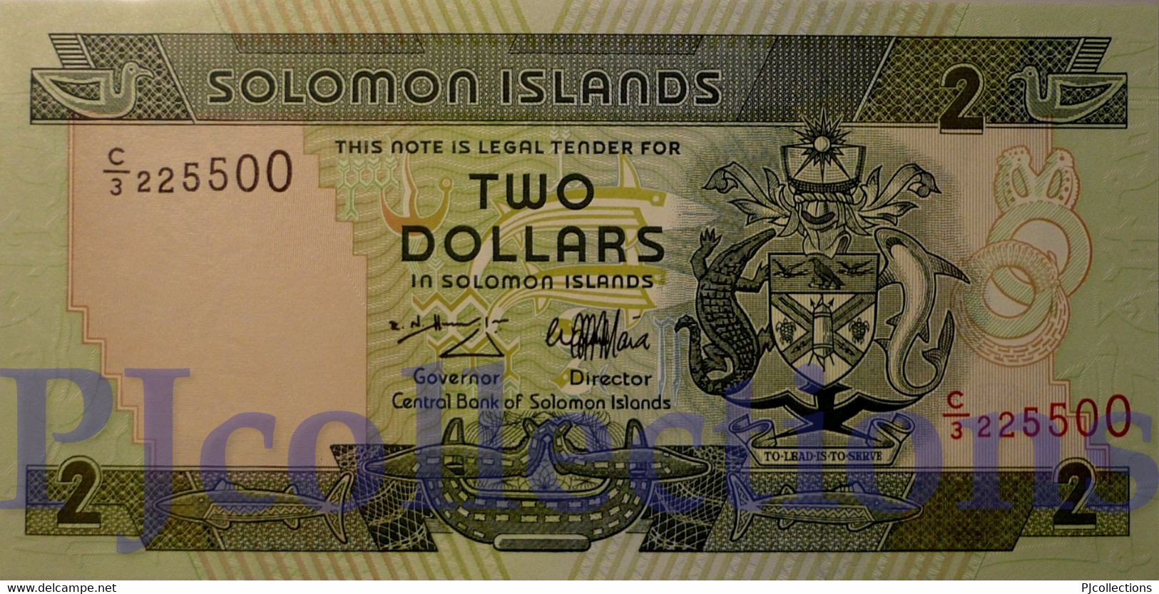 SOLOMON ISLANDS 2 DOLLARS 1997 PICK 18 UNC - Solomon Islands