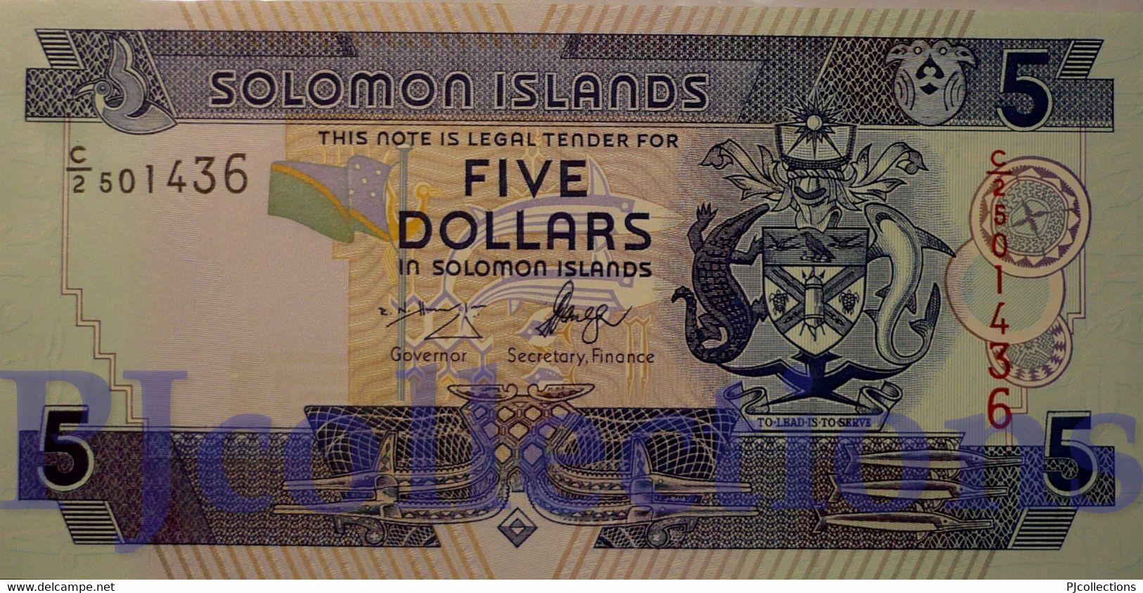 SOLOMON ISLANDS 5 DOLLARS 2006 PICK 26 UNC - Isola Salomon