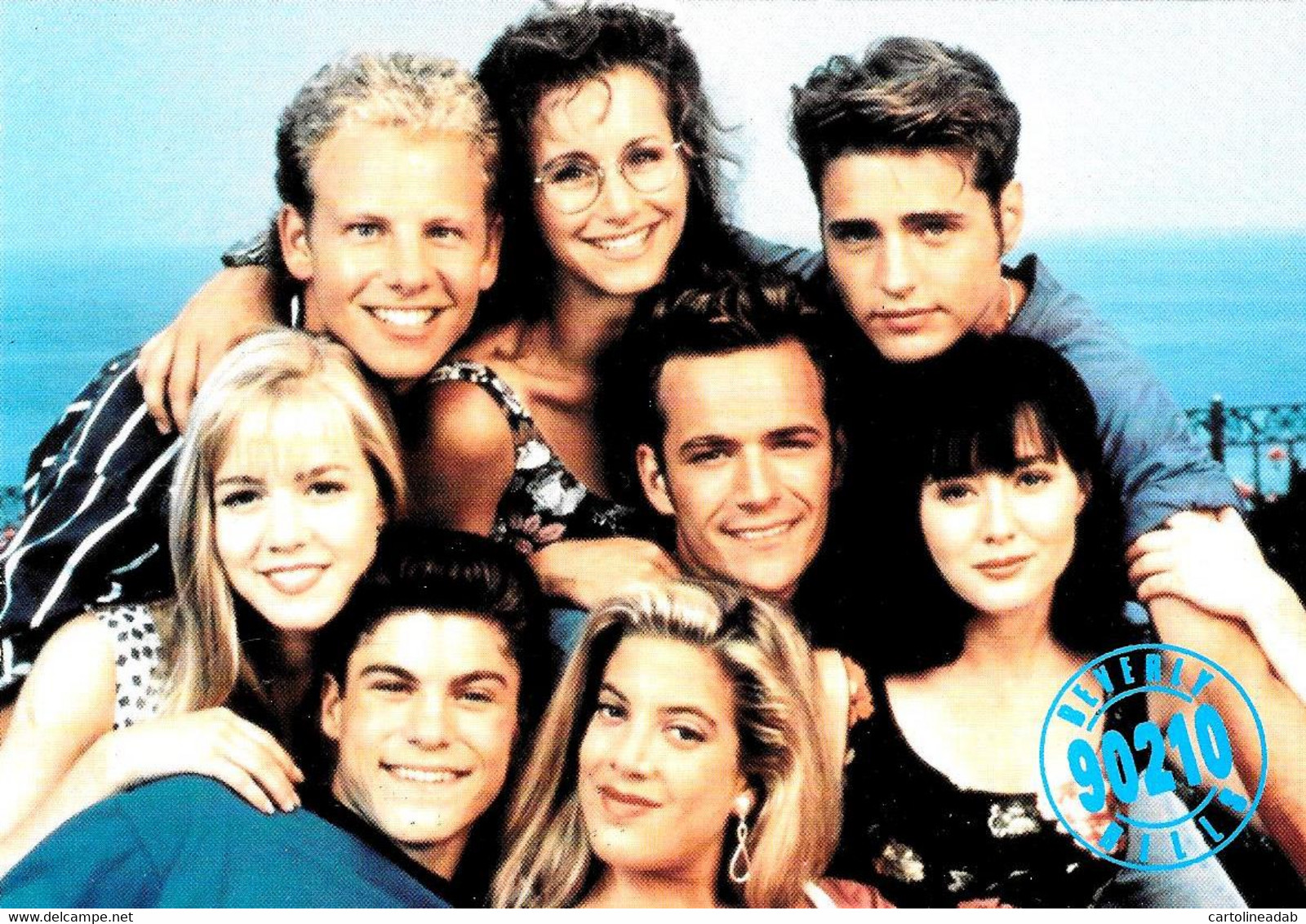 [MD6647] CPM - BEVERLY HILLS 90210 - PERFETTA - Non Viaggiata - Séries TV