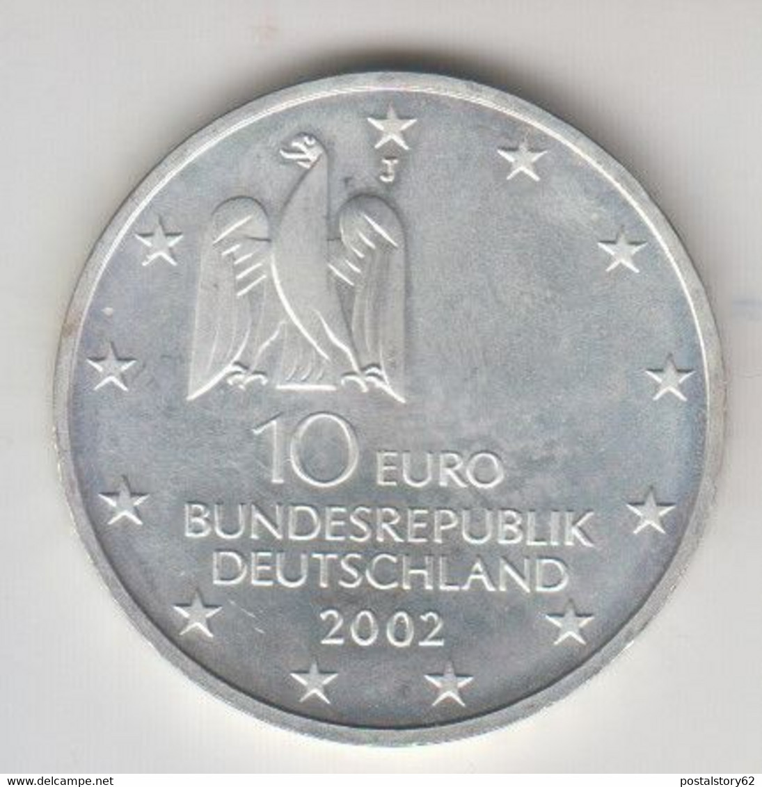 Germania, 10 Euro Argento Fdc 2002 - Documenta Kassel - - Commémoratives