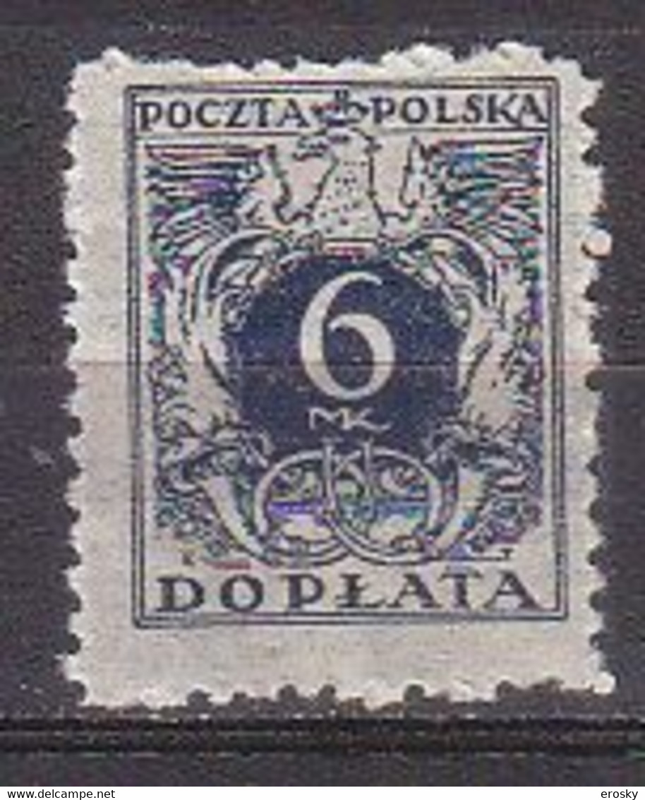 R3963 - POLOGNE POLAND TAXE Yv N°40 * - Taxe