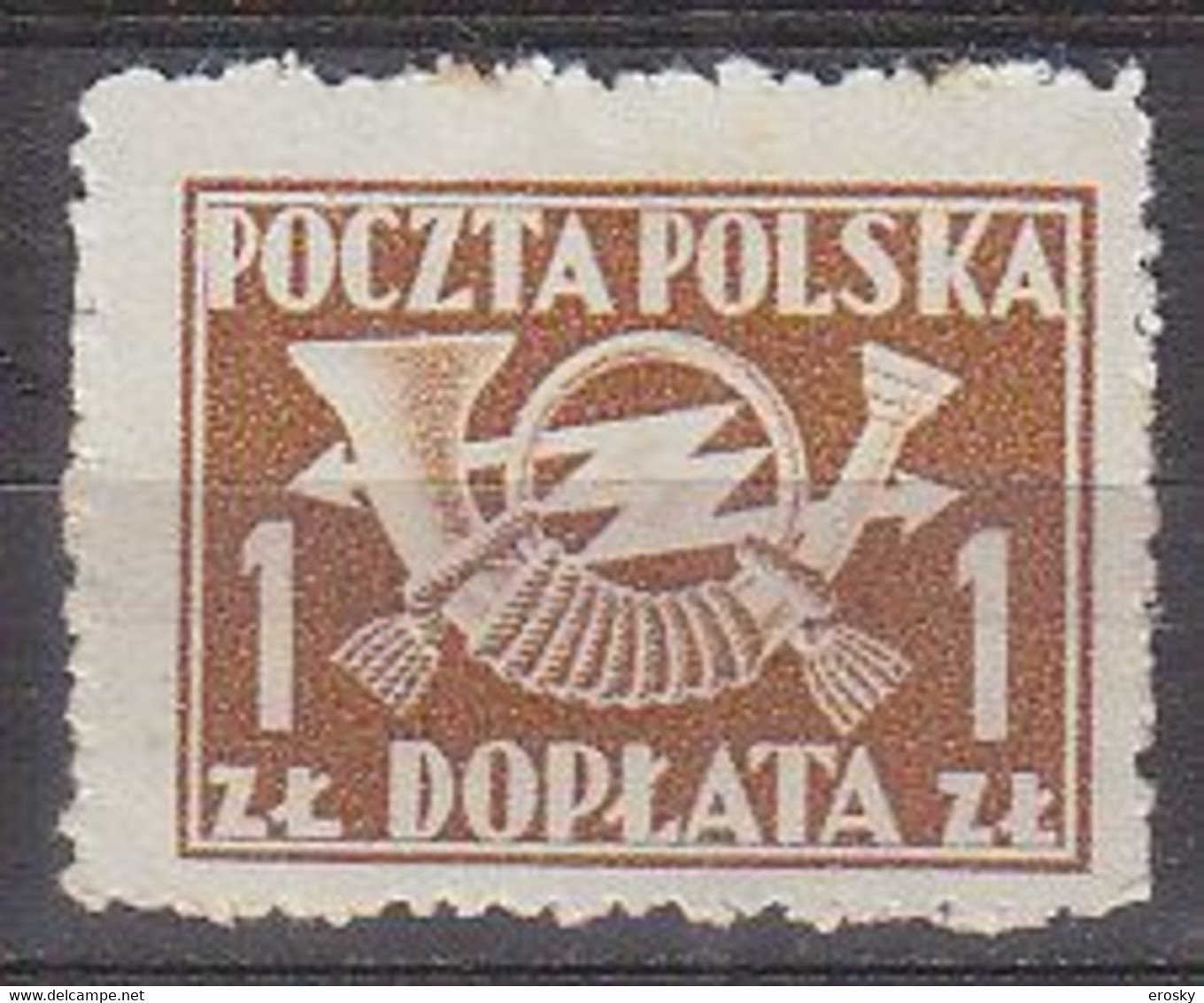 R3975 - POLOGNE POLAND TAXE Yv N°115 * - Portomarken