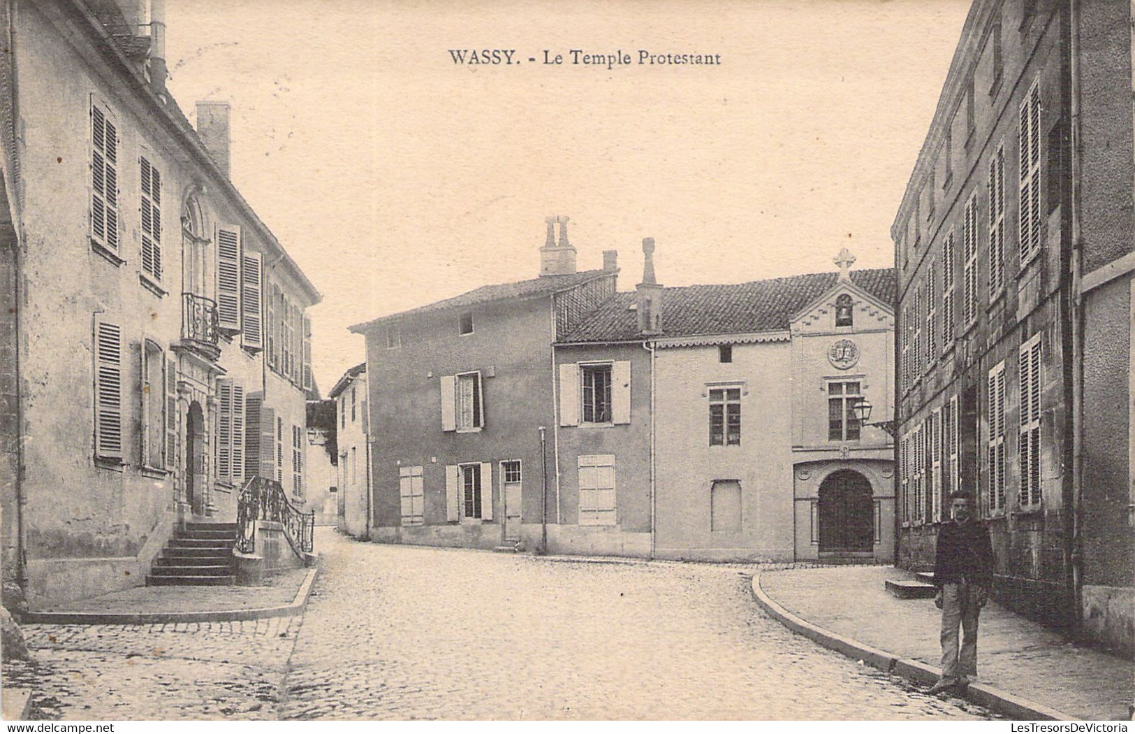 CPA FRANCE - 52 - WASSY - Le Temple Protestant - Wassy