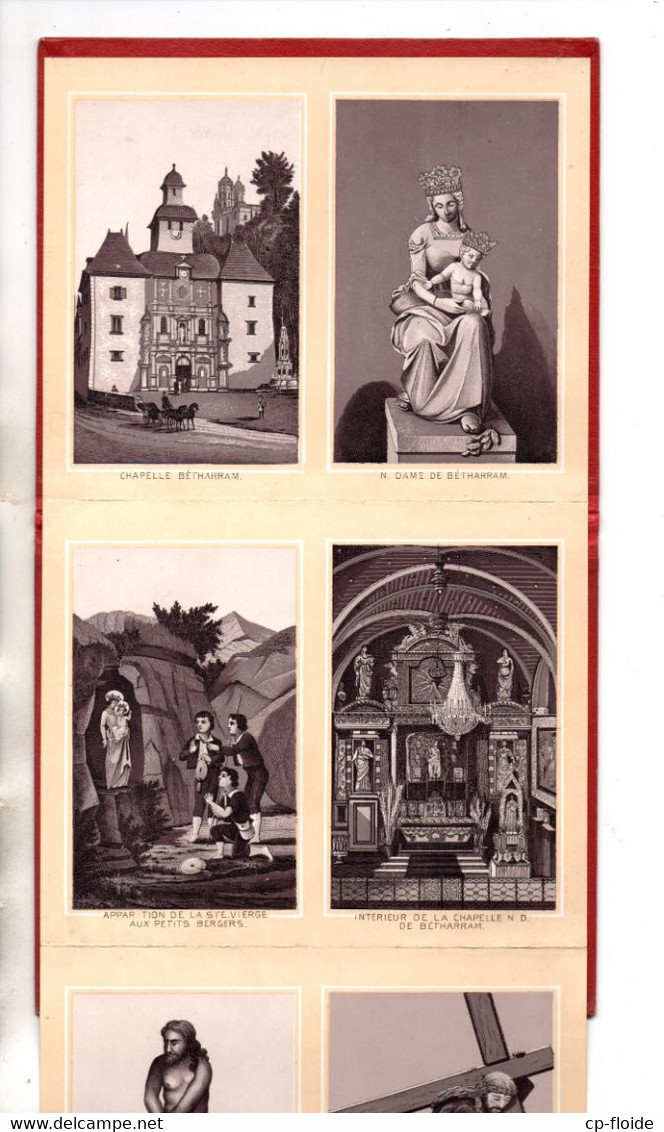 64 - LESTELLE-BÉTHARRAM . PAYS BASQUE . " SOUVENIR DU PÈLERINAGE À BÉTHARRAM " - Réf. N°213L - - Pays Basque