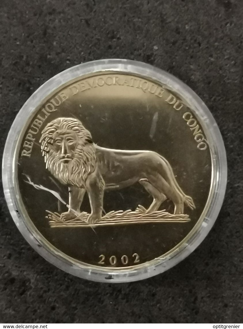 5 FRANCS 2002 CONGO COUPE DU MONDE DE FOOTBALL FIFA 2002 / CAPSULE - Congo (Rép. Démocratique, 1964-70)