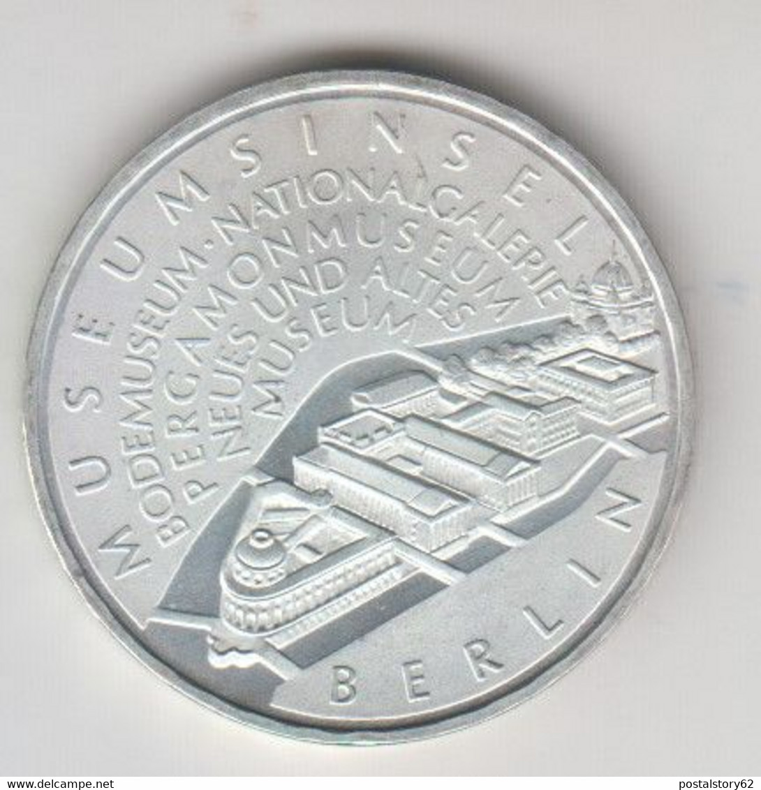 Germania, 10 Euro Argento Fdc 2002 -  Musei Di Berlino  - - Gedenkmünzen