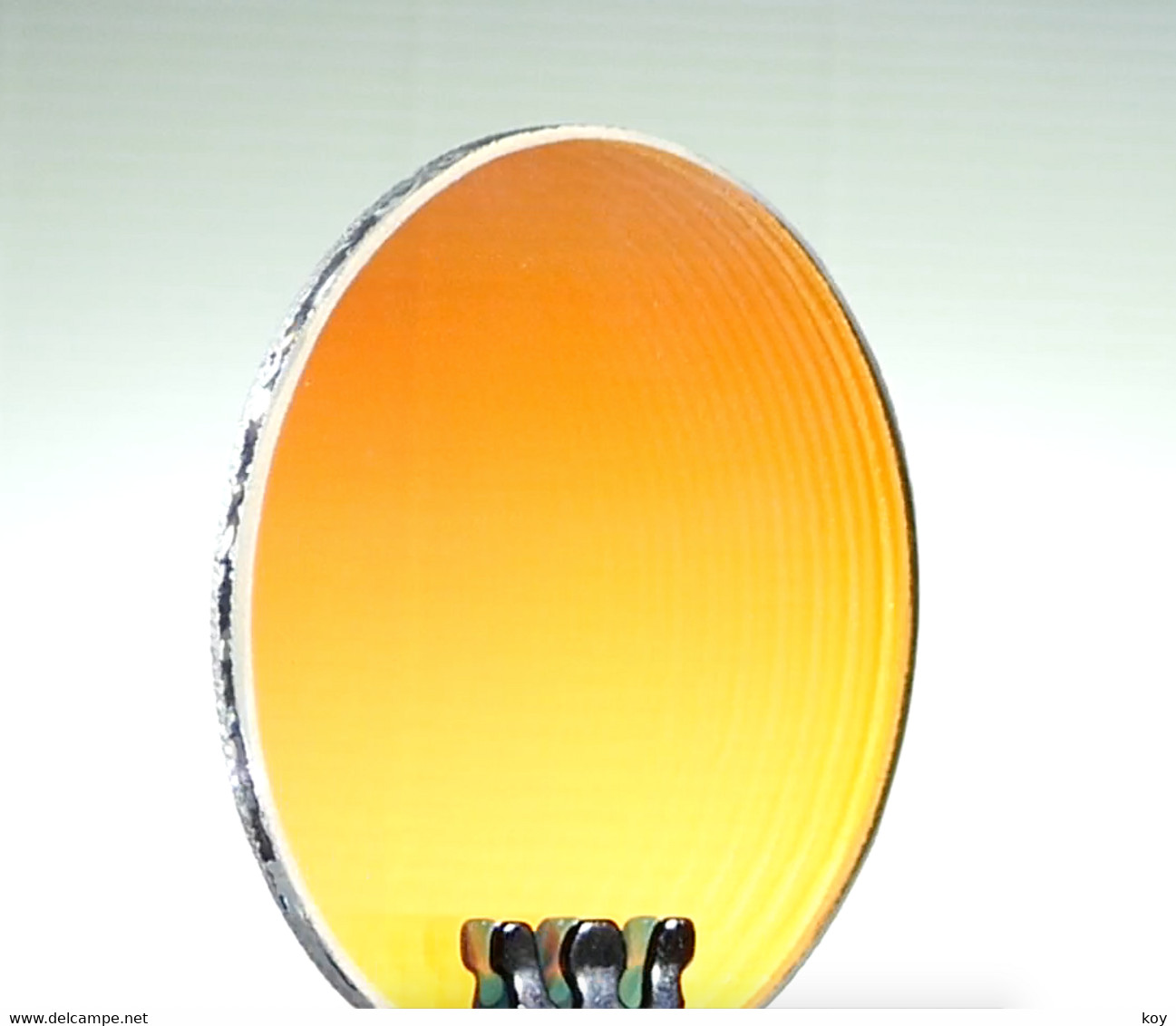 Dichroitscheibe Farbeffektglas Ø 88.5 Mm Malve - Orange - Gelb - Lentes