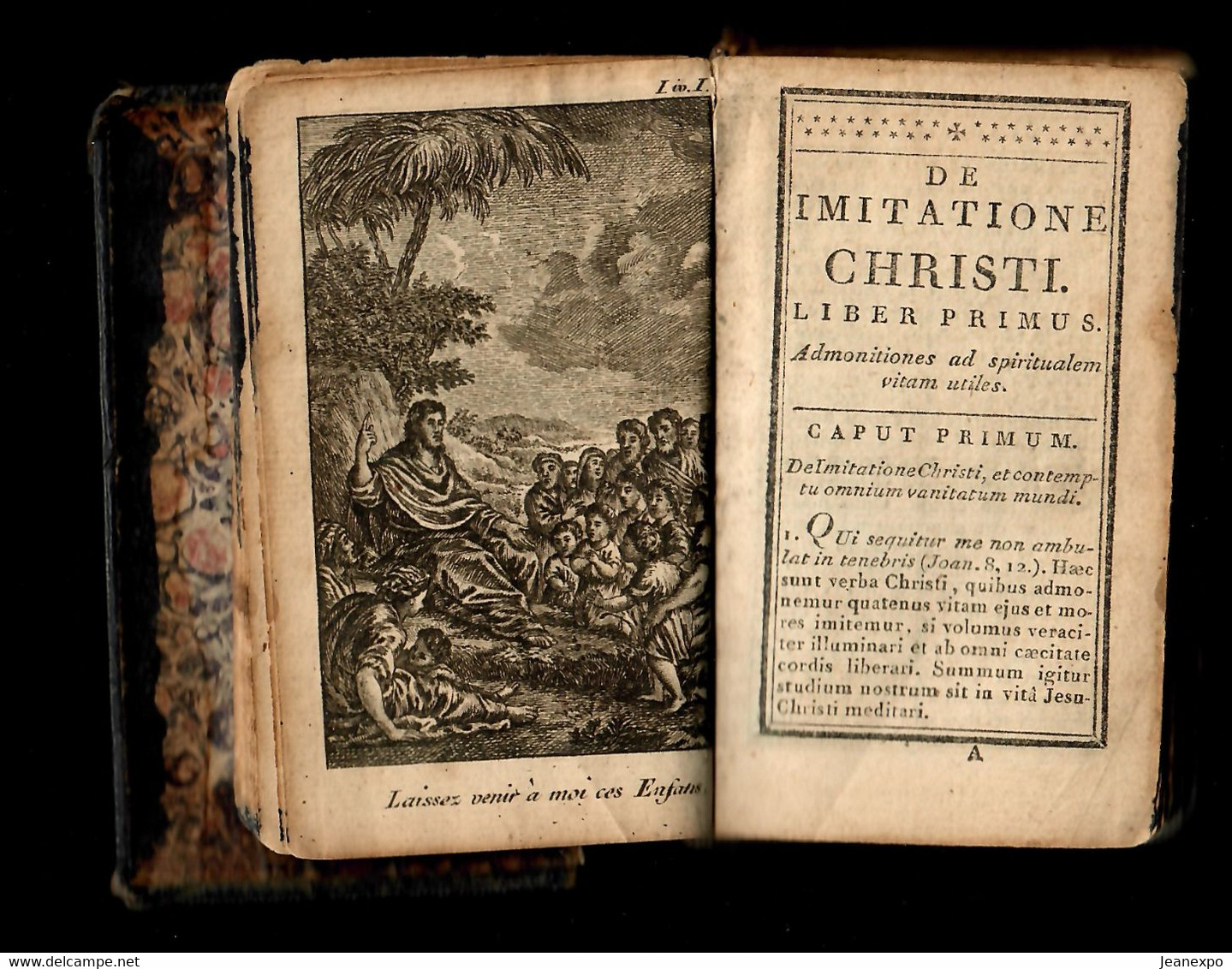 BEAUZÉE Nicolas "DE IMITATIONE CHRISTI LIBRI QUATUOR AD GERMANAM LECTIONEM REDUCTI JUXTA EDITIONEM ROSWEYDIANAM.+/- 1778 - Tot De 18de Eeuw