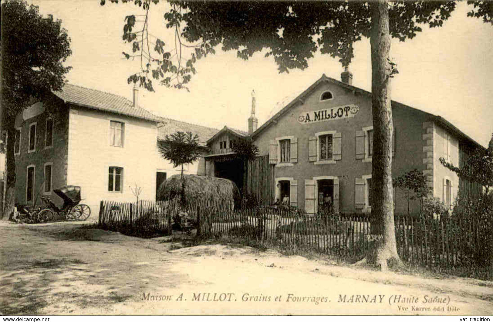 FRANCE - Marnay - Maison Millot - Grains Et Fourrages - L 136835 - Marnay