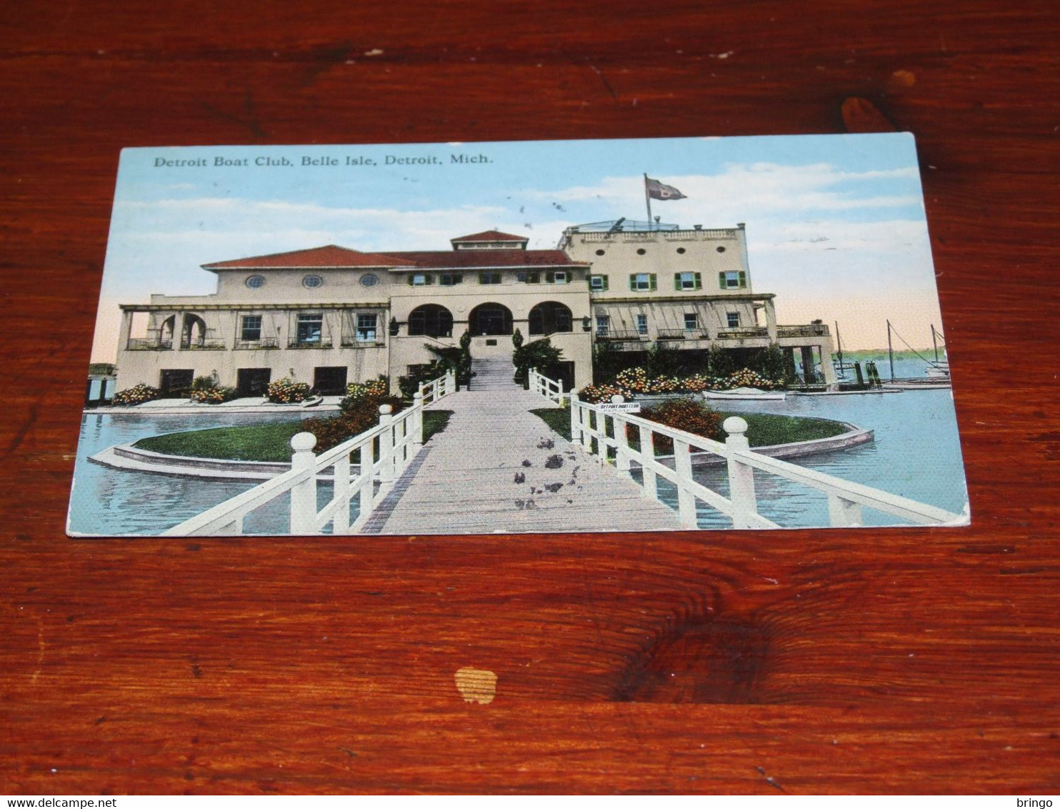 57048-       USA, MICHIGAN, DETROIT BOAT CLUB, BELLE ISLE - 1915 - Detroit