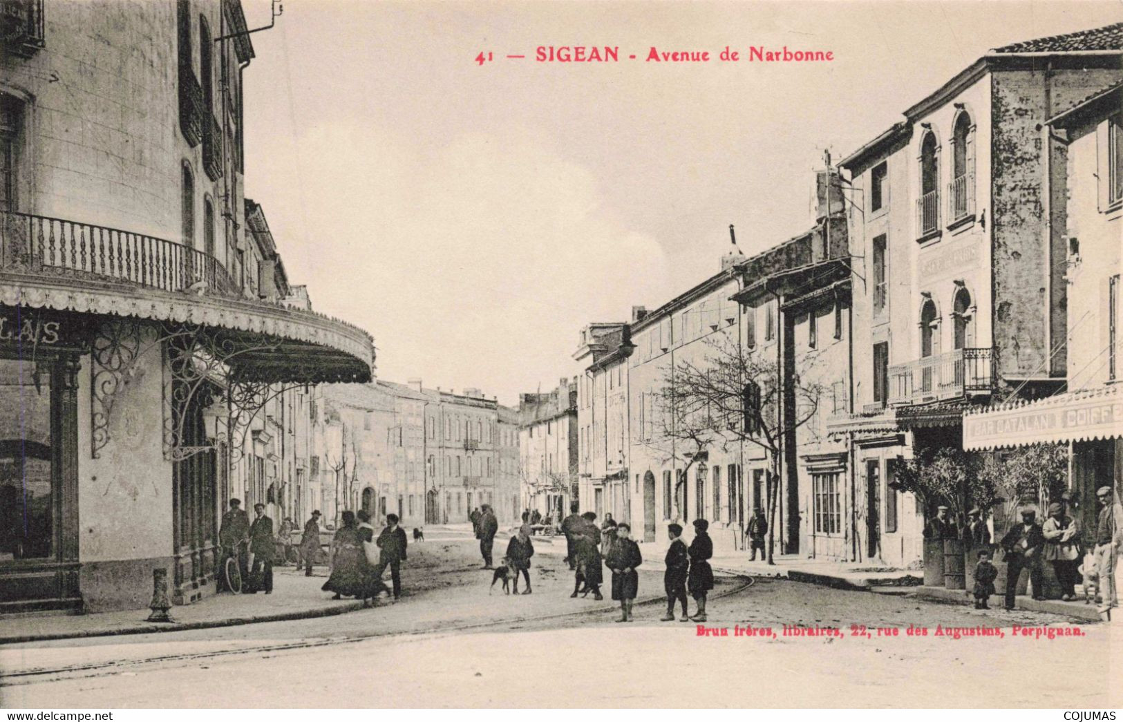 11 - SIGEAN - S06521 - Avenue De Narbonne - Bar Catalan - L1 - Sigean