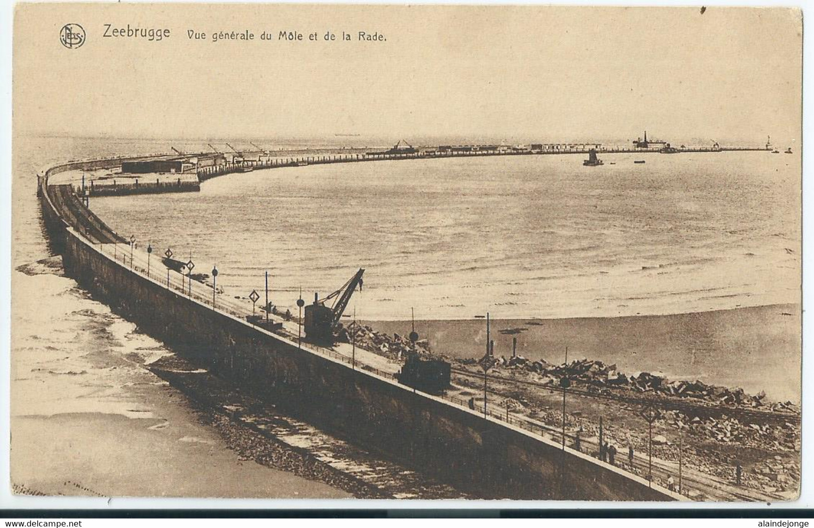 Zeebrugge - Vue Générale Du Môle Et De La Rade - Zeebrugge