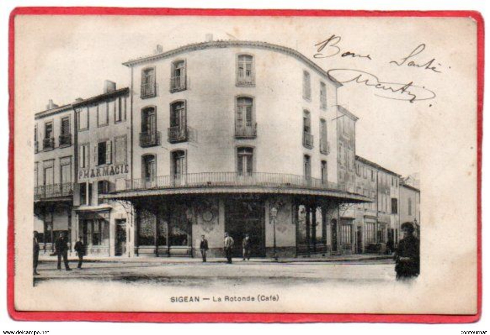 CPA 11 SIGEAN La Rotonde  ( Pharmacie - Sigean