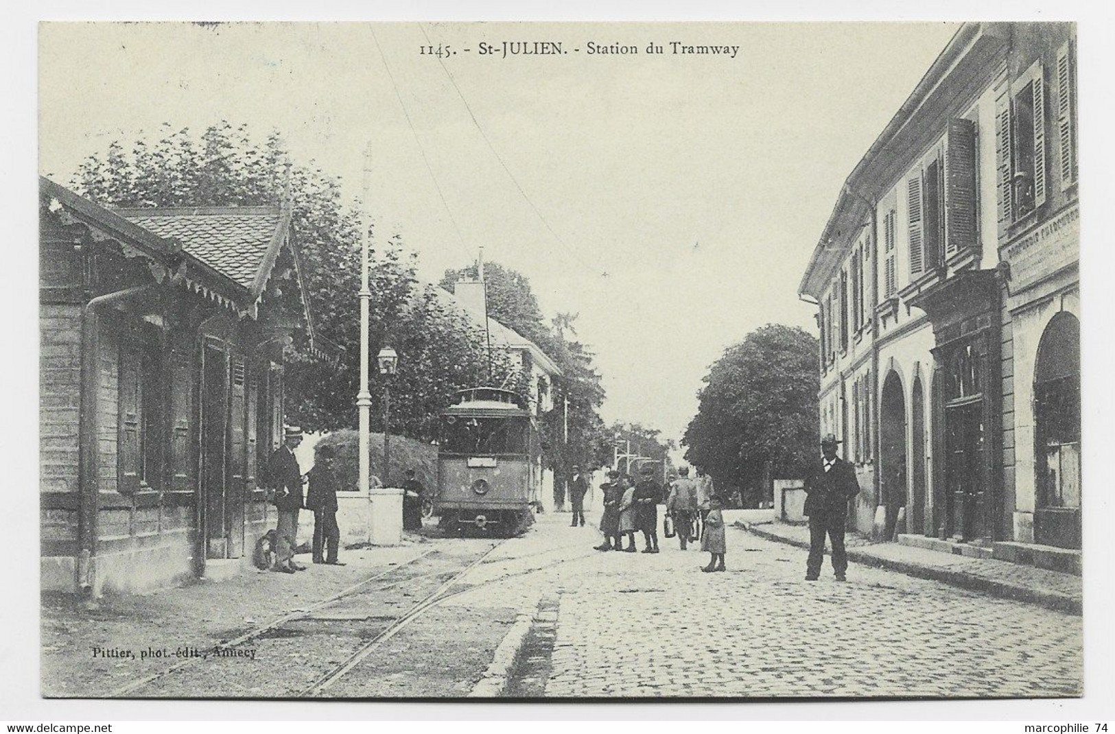 SAINT JULIEN HAUTE SAVOIE STATION DE TRAMWAY - Saint-Julien-en-Genevois