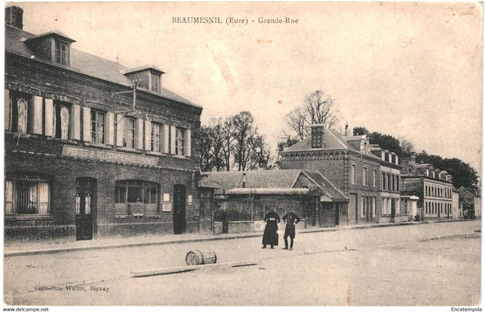 CPA Carte Postale France Beaumesnil  Grande Rue 1913  VM61434ok - Beaumesnil