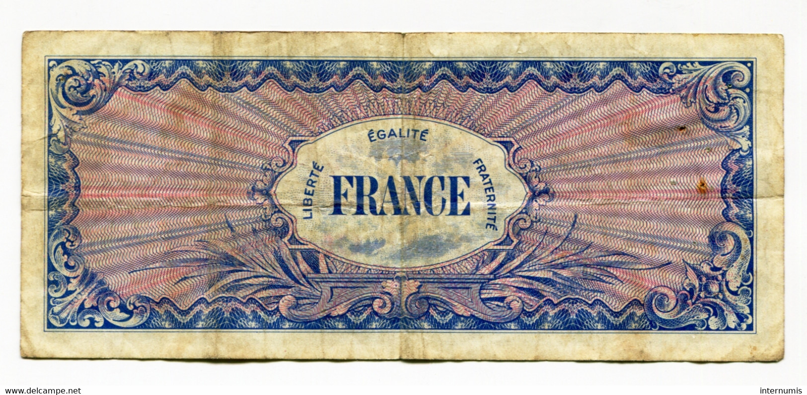 France, 50 FRANCS, FRANCE IMPRESSION AMERICAINE, TYPE DE 1945, N° : 27040770, TB (F), VF.24.01 - 1945 Verso France