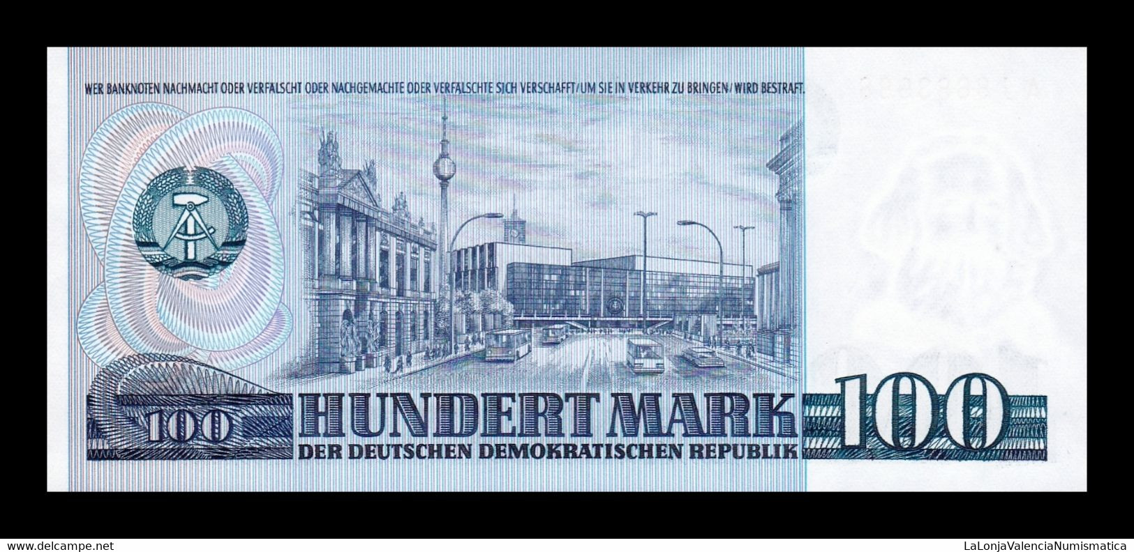 Alemania Germany Dem. Rep. DDR 100 Mark 1975 Pick 31b SC UNC - 100 Mark