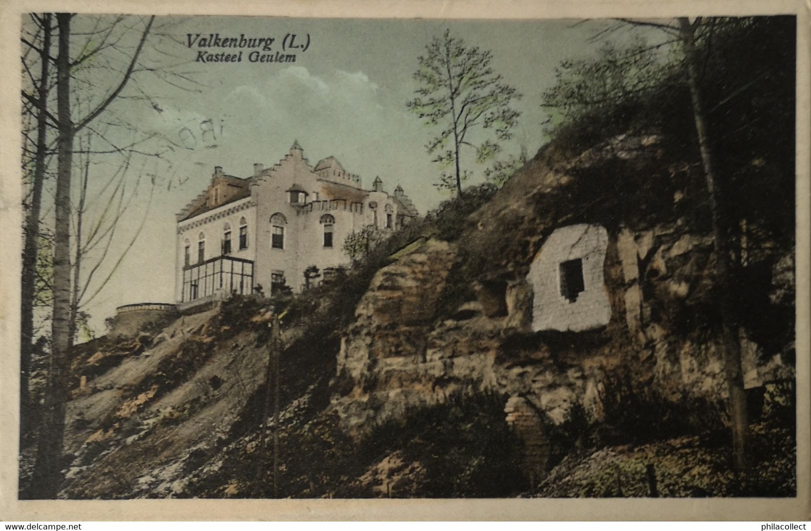 Valkenburg // Kasteel Geulem (kleur - Niet Standaard Zicht) 1925 - Valkenburg