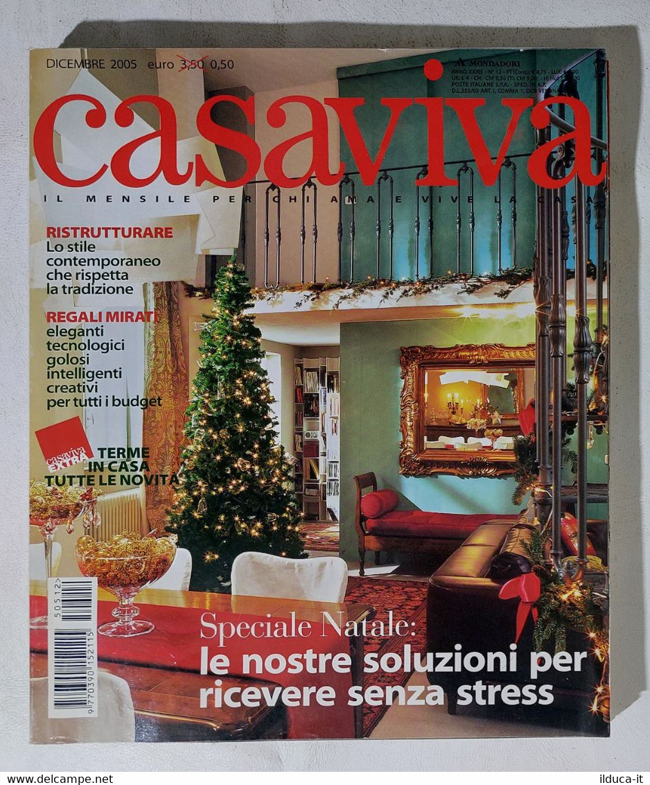 17194 CASAVIVA 2005 A. XXXIII N. 12 - Speciale Natale - Maison, Jardin, Cuisine