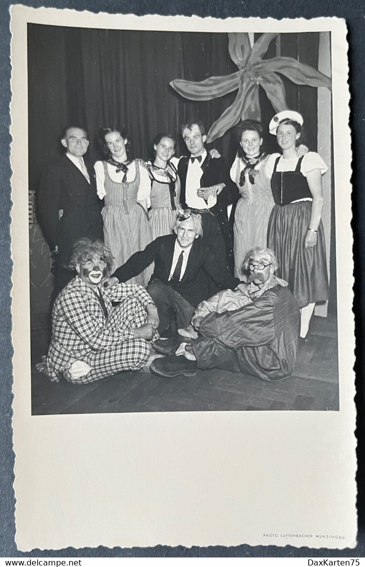 Photo Luttenbacher Münsingen/ Familienabend Revuegruppe 1949 - Münsingen