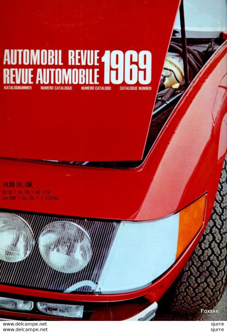 Automobil Revue - Revue Automobile 1969 - Auto/moto