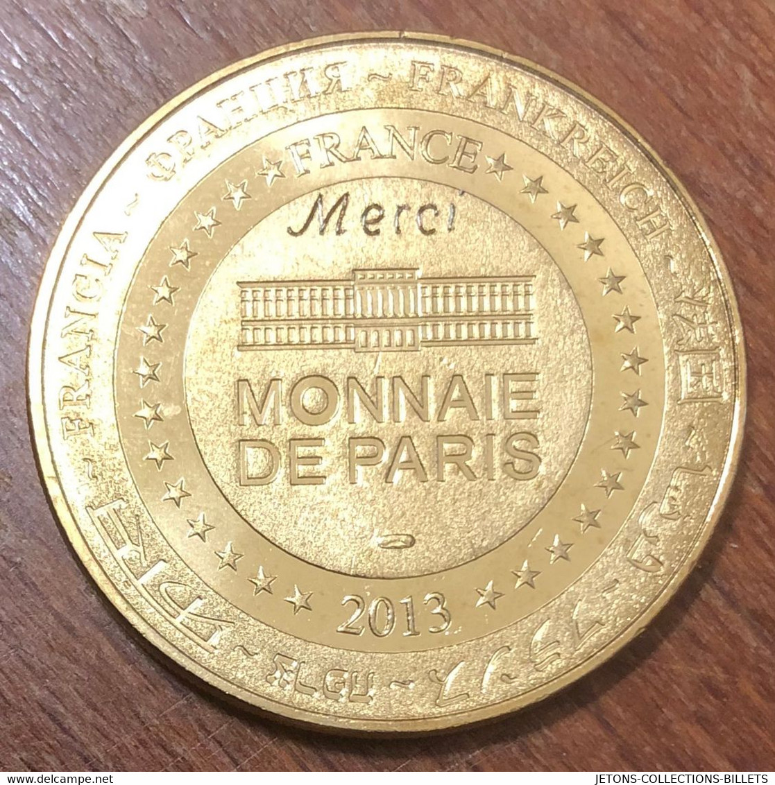 13 AIX EN PROVENCE SANTONS FOUQUE LA COMTADINE MDP 2013 MÉDAILLE MONNAIE DE PARIS JETON TOURISTIQUE MEDALS COINS TOKENS - 2013