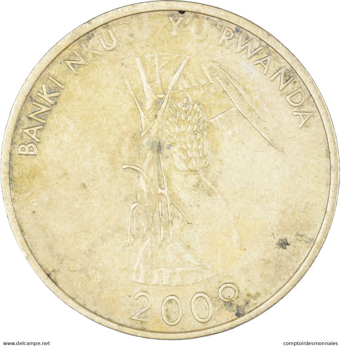 Monnaie, Rwanda, 10 Francs, 2009 - Rwanda