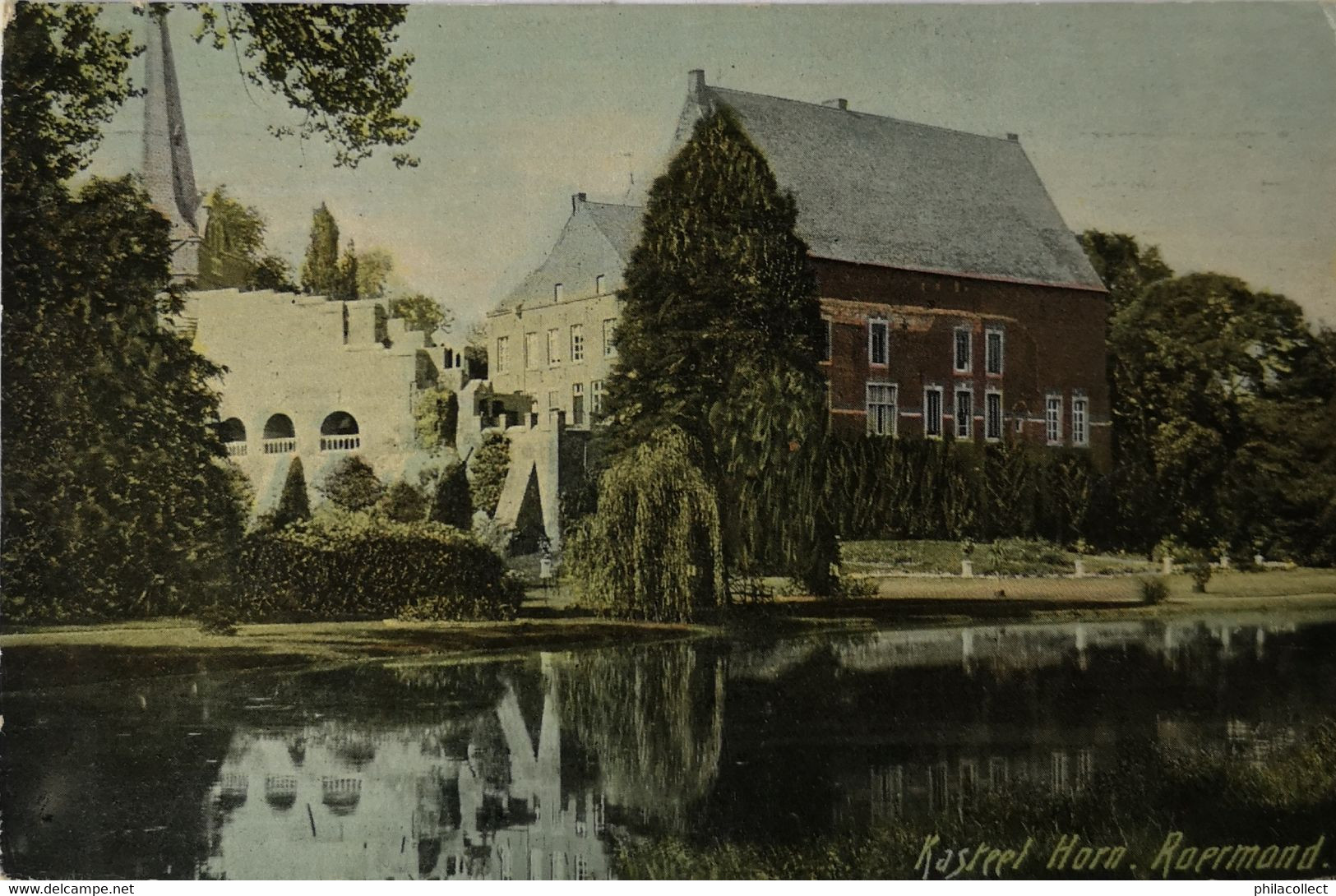 Roermond // Kasteel Horn  (kleur) 1907 - Roermond