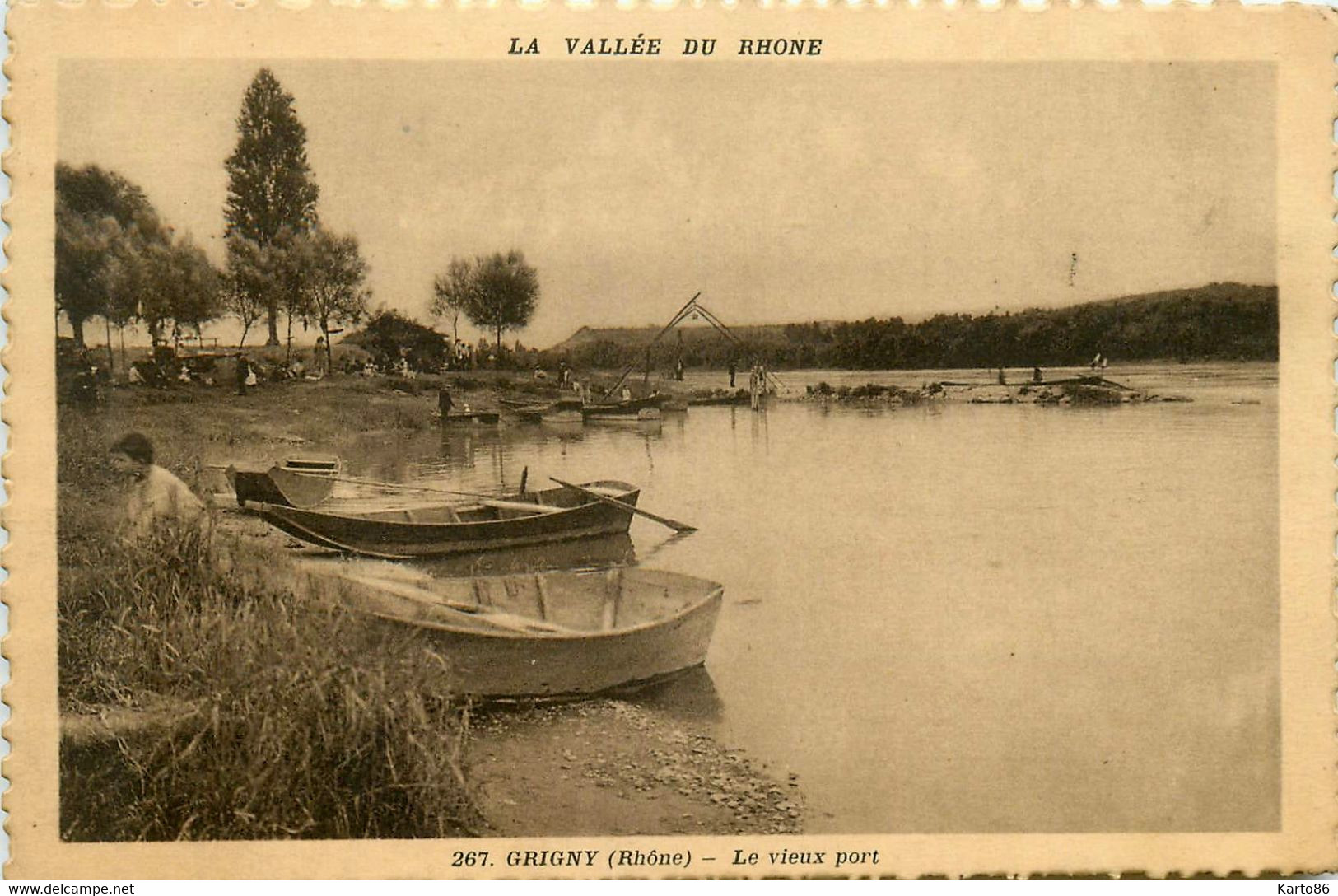 Grigny * Vue Sur Le Vieux Port - Grigny