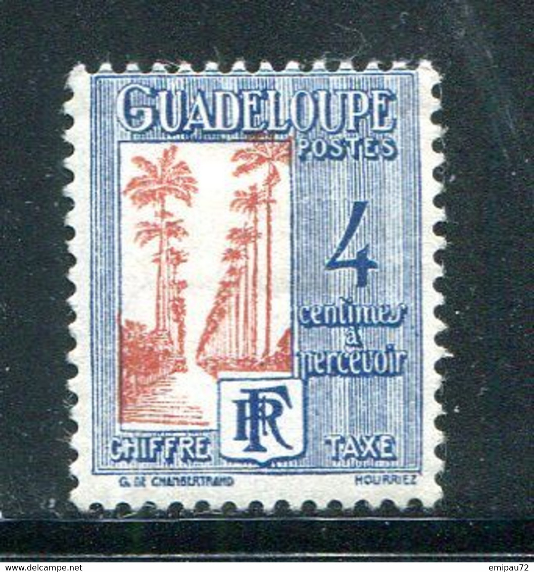 GUADELOUPE- Taxe Y&T N°26- Neuf Avec Charnière * - Postage Due