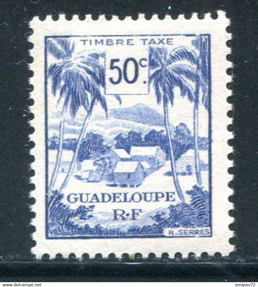 GUADELOUPE- Taxe Y&T N°43- Neuf Avec Charnière * - Timbres-taxe