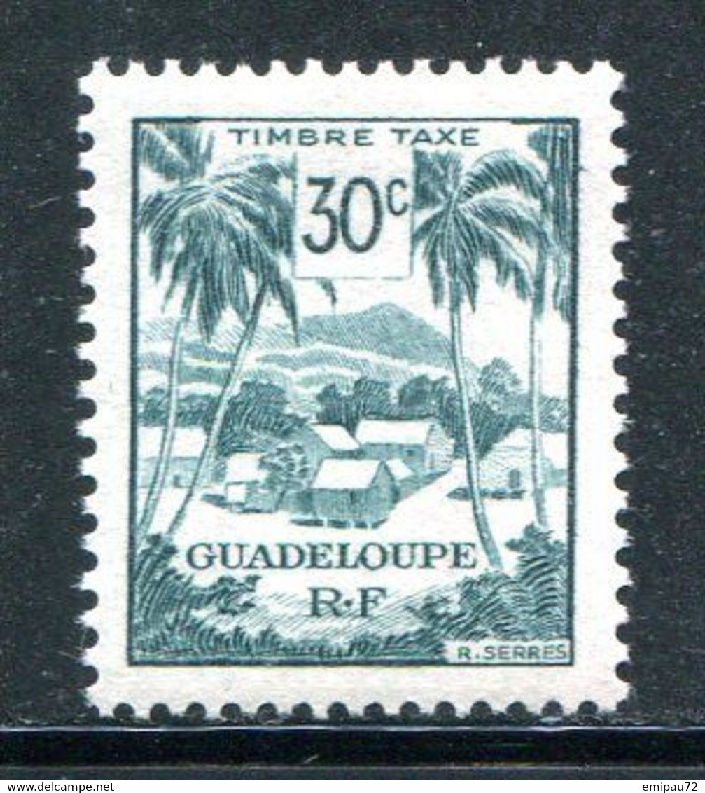 GUADELOUPE- Taxe Y&T N°42- Neuf Sans Charnière ** - Timbres-taxe