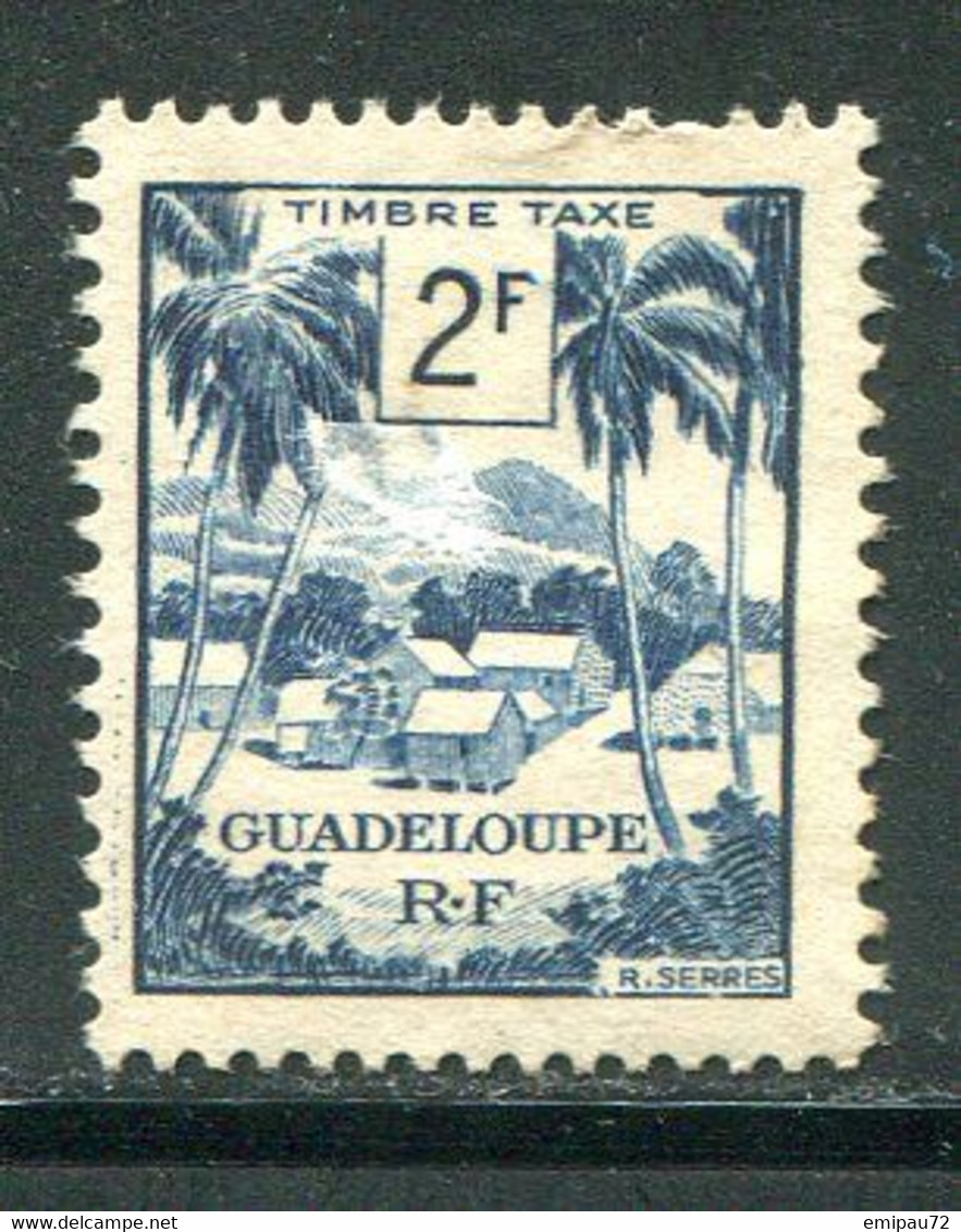 GUADELOUPE- Taxe Y&T N°45- Neuf Sans Gomme - Postage Due