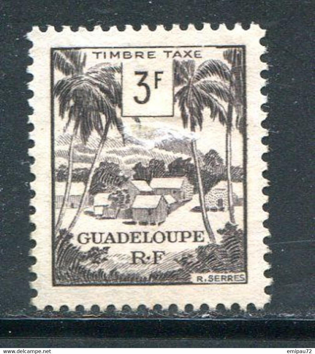 GUADELOUPE- Taxe Y&T N°46- Neuf Sans Gomme - Portomarken