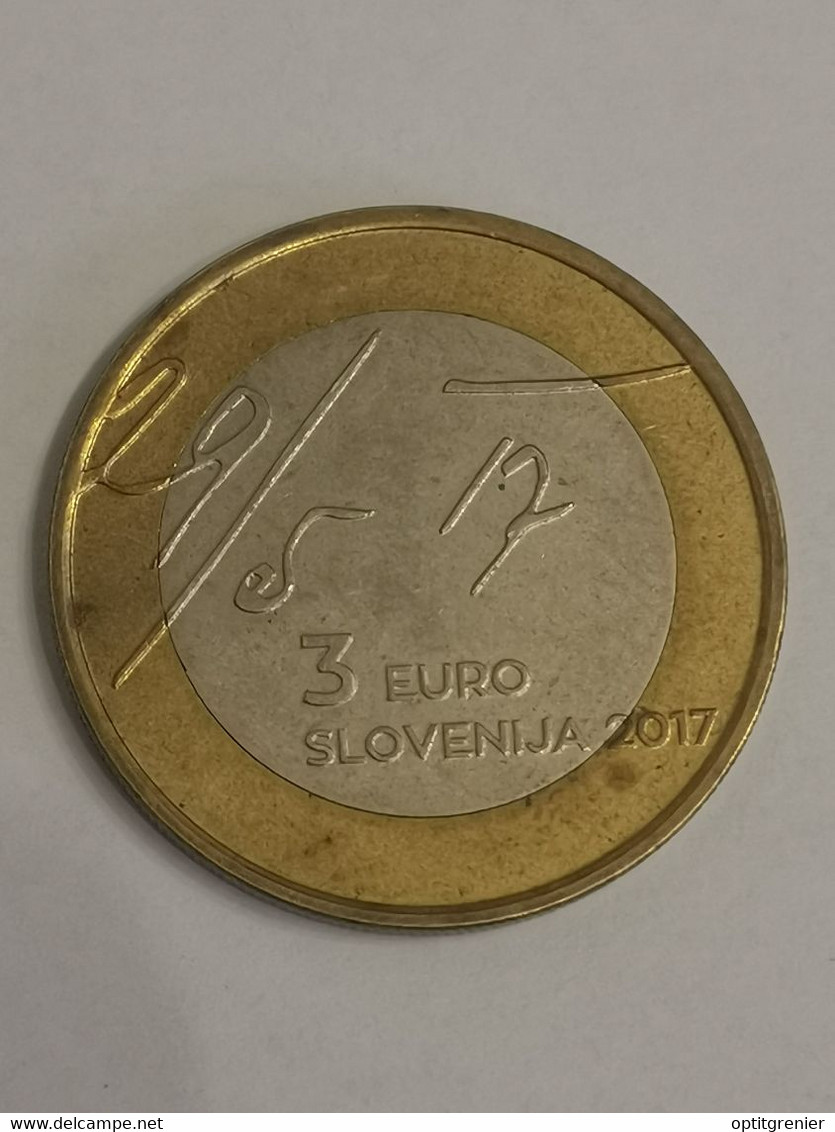 3 EURO 2017 MAY DECLARATION SLOVENIE / EUROS SLOVENIA - Slowenien