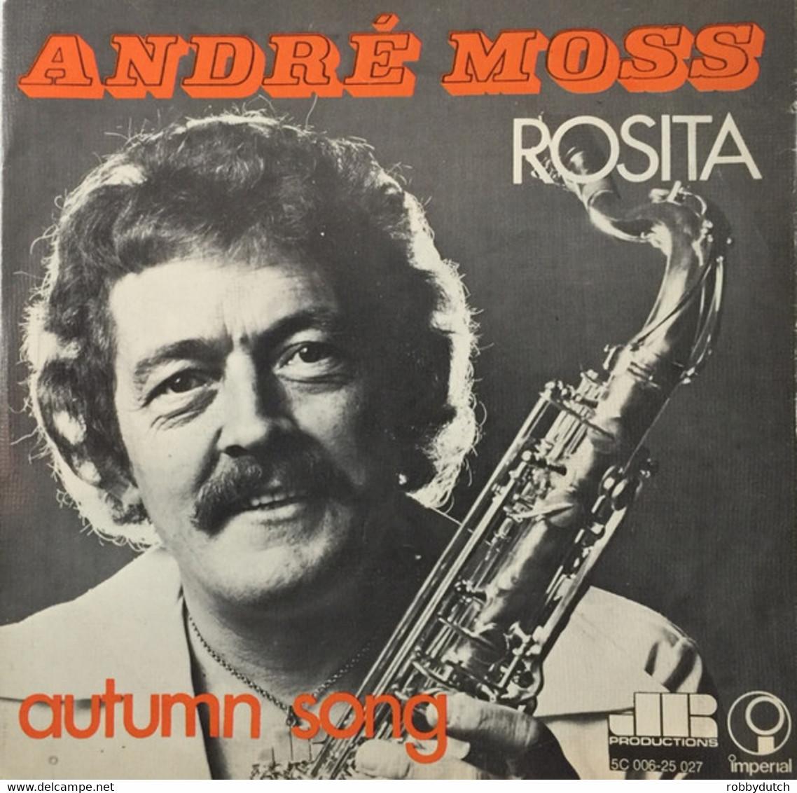 * 7" *  ANDRÉ MOSS - ROSITA (Holland  1974) - Instrumental