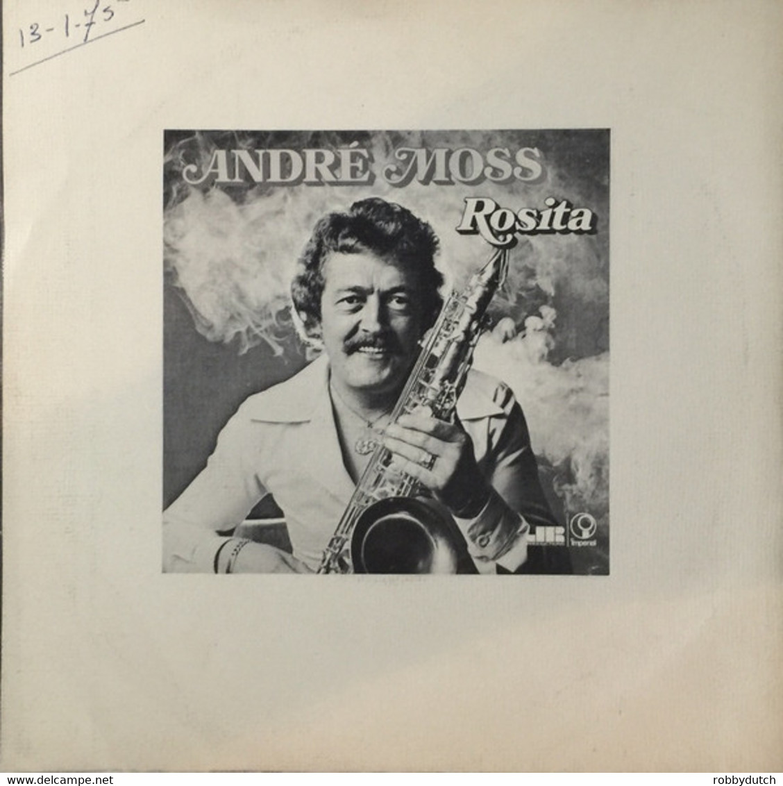 * 7" *  ANDRÉ MOSS - ROSITA (Holland  1974) - Instrumental