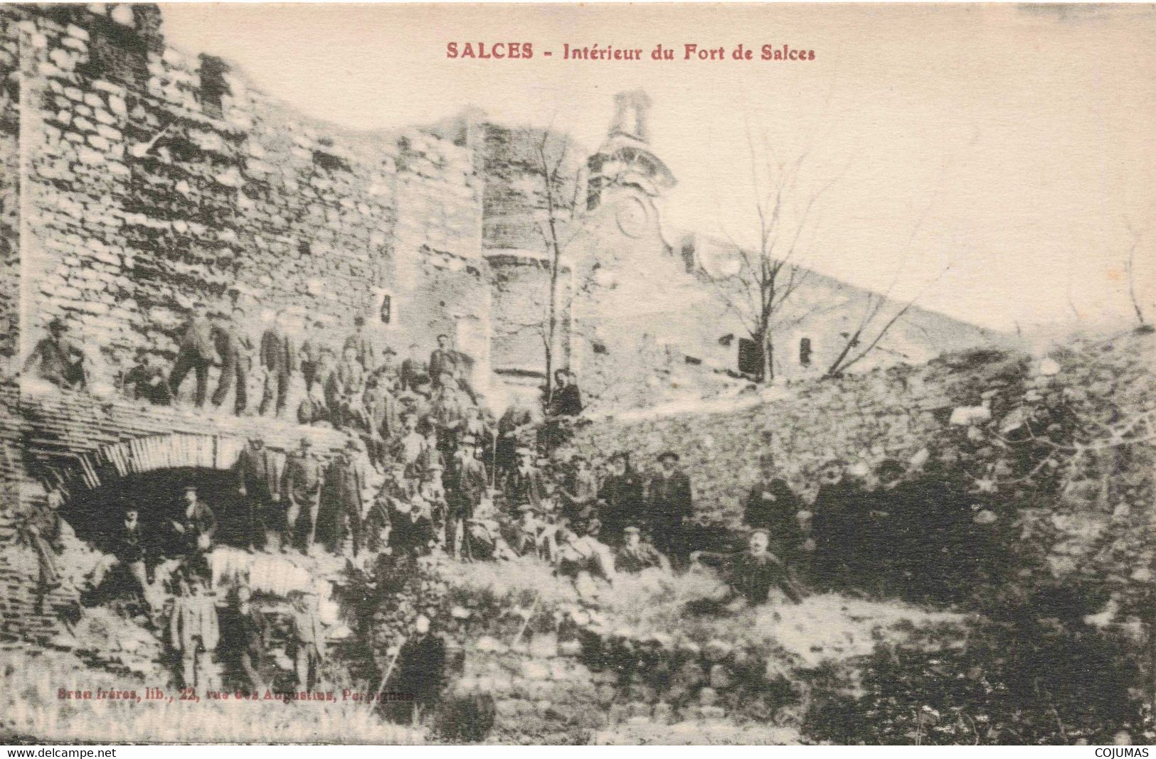 66 - SALCES - S06691 - Intérieur Du Fort De Salces - L1 - Salses