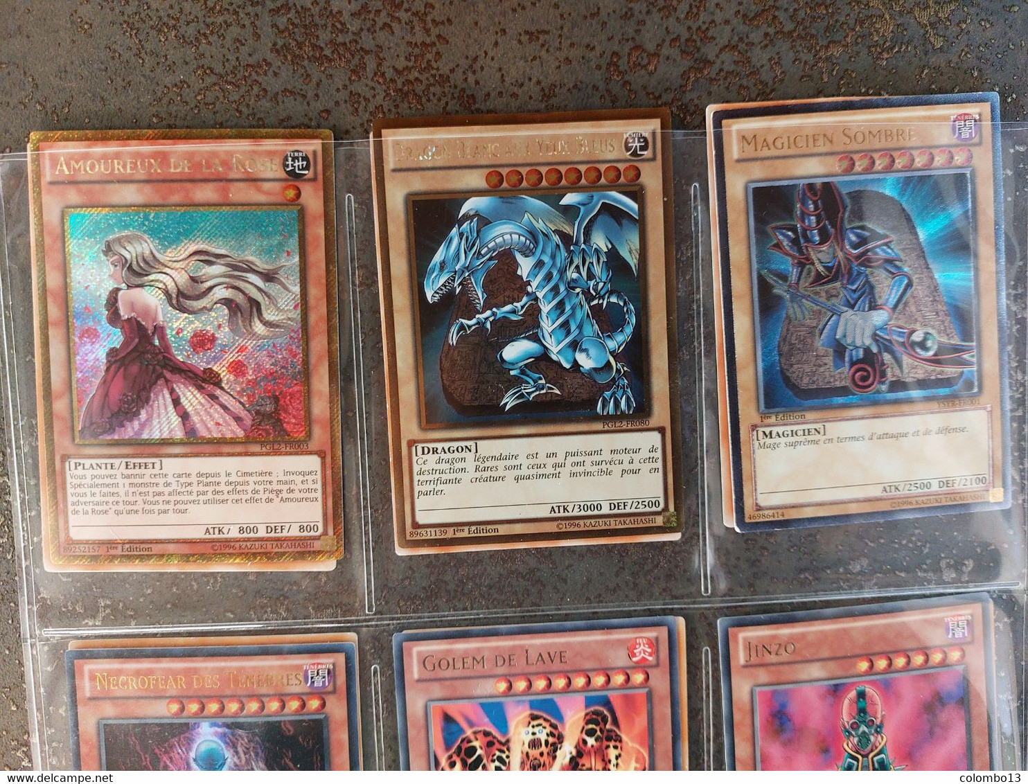 LOT 1     9 CARTES YU-GI-OH RARES-TRES RARES  1ER EDITION ET EDITION LIMITEE VOIR LISTE - Yu-Gi-Oh