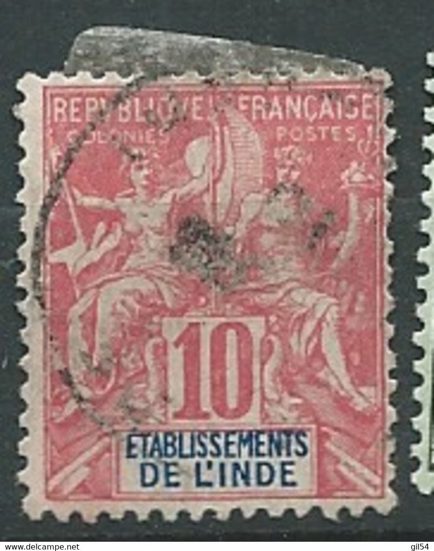 Inde Française - Yvert N° 14 Oblitéré  - AE 19508 - Usados