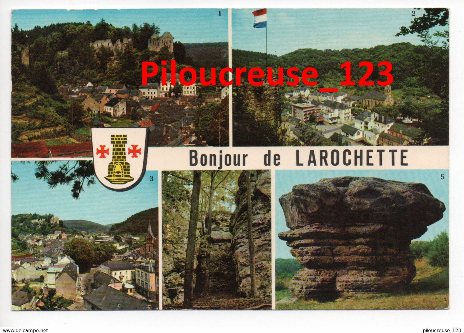 LUXEMBOURG - LA ROCHETTE - " Carte Multivues " - Larochette